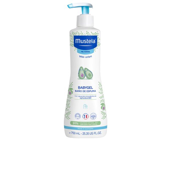 MUSTELA BEB-NIO gel de bao foam 750 ml