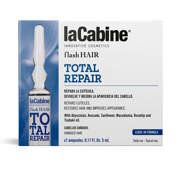 LA CABINE FLASH HAIR total repair 7 x 5 ml