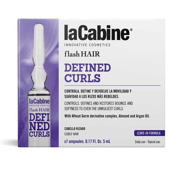 LA CABINE FLASH HAIR curls definidos 7 x 5 ml