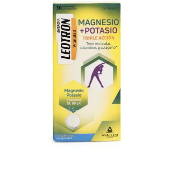 LEOTRON MAGNESIO + POTASSIO ENERGY compresse effervescenti tripla azione #Arancio 36 u