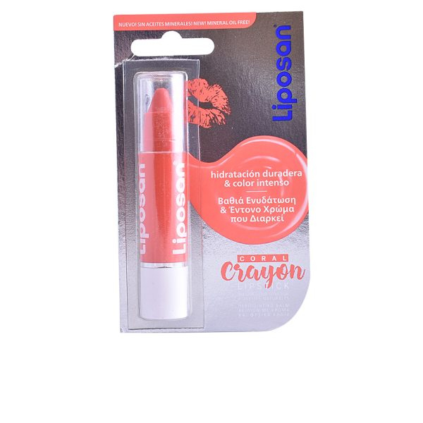 LIPOSAN LIPOSAN CRAYON hydration & color intense #hot coral