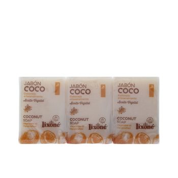 LIXONE COCO jab?n 100% naturel 3 x 125 gr