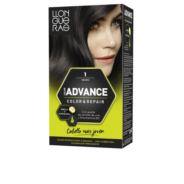 LLONGUERAS COLOR ADVANCE #01-черен 1 u