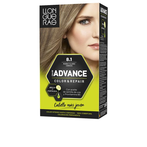 LLONGUERAS COLOR ADVANCE #8,1-blondi kirkas ceniza 1 u