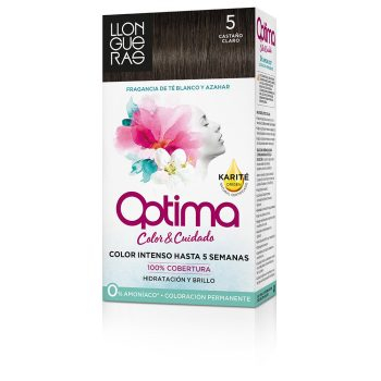LLONGUERAS OPTIMA hiusväri #5.3-kullanruskea 1 u