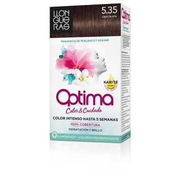 LLONGUERAS OPTIMA hiusväri #5.3-kullanruskea 1 u