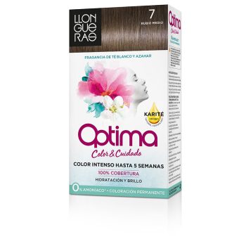 LLONGUERAS OPTIMA tinta per capelli #7 biondo medio 1 u