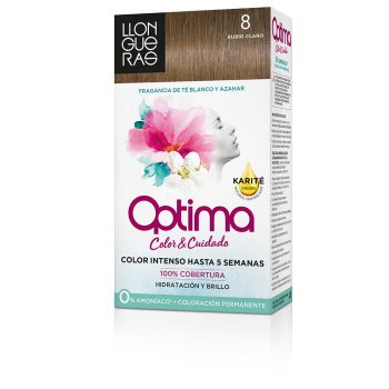 LLONGUERAS OPTIMA hiusväri #8-vaaleanvaalea 1 u