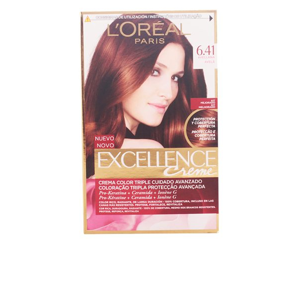 L'ORÉAL PARIS EXCELLENCE Creme dye #6,41 avellana 192 ml