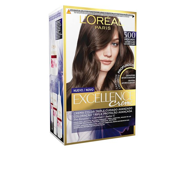 L'ORÉAL PARIS EXCELLENCE BRUNETTE dye #500-true light brown 192 ml