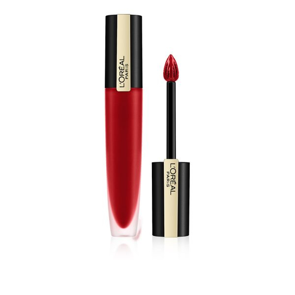 L'ORÉAL PARIS ROUGE SIGNATURE liquid lipstick #136-inspired