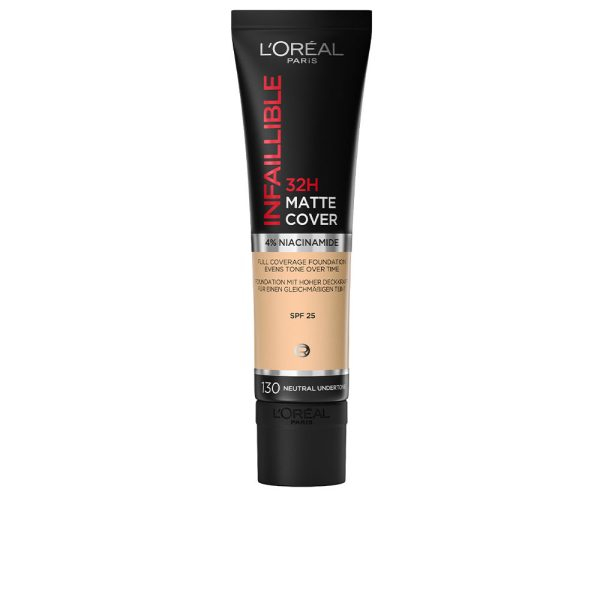 L'ORÉAL PARIS INFAILLIBLE 32H matte cover foundation #130 neutral undertone 30 ml