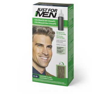 JUST FOR MEN COLORANTE en champoo #Châtain clair 30 ml