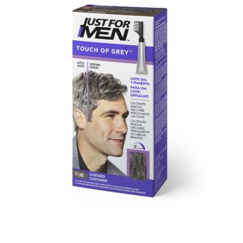 JUST FOR MEN TOUCH OF GREY colorante progressif # châtaigne 40 gr