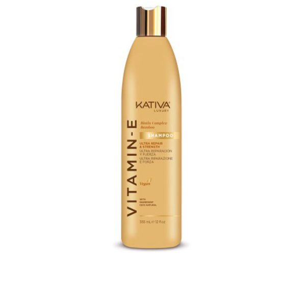 KATIVA VITAMIN E biotin & bamboo shampoo 355 ml