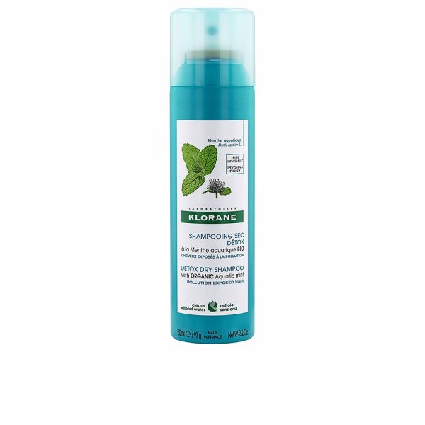 KLORANE AQUATIC MINT BIO detox dry shampoo 150 ml