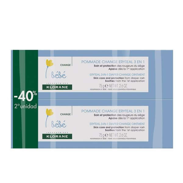 KLORANE BÉBÉ ERYTEAL POMADA LOT 2 x 75 ml