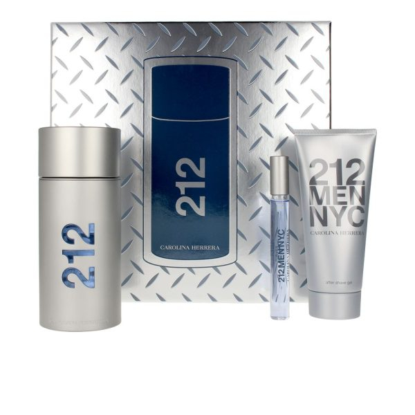 CAROLINA HERRERA 212 NYC MEN LOT 3 pcs