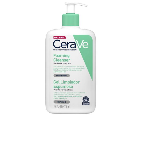 CERAVE FOAMING CLEANSER for normal to oily skin 473 ml