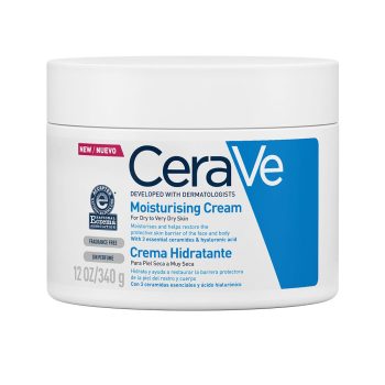 CERAVE CRÈME HYDRATANTE pour peaux sèches à très sèches 340 ml CERAVE CRÈME HYDRATANTE pour peaux sèches à très sèches 340 ml