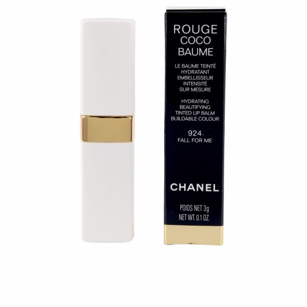 CHANEL ROUGE COCO BAUME hydrating conditioning lip balm #924-fall for me