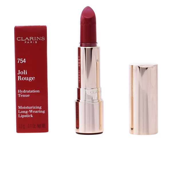 CLARINS JOLI ROUGE lipstick #754-deep red