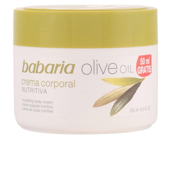 BABARIA OIL DE OLIVE cream nourishing body 250 ml