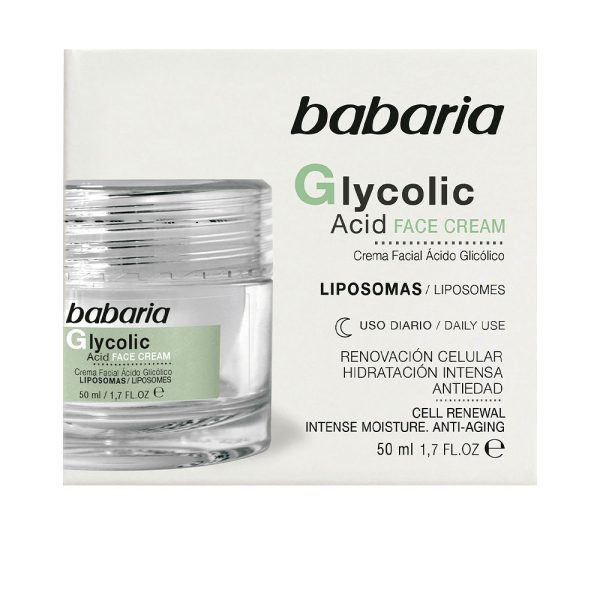 BABARIA ACIDE GLYCOLIQUEcrème visage rénovation cellulaire 50 ml