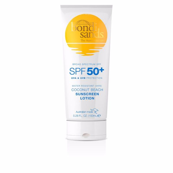 BONDI SANDS SPF50+ water resistant 4hrs coconut beach sunscreen lotion 150 ml