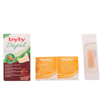 BYLY DEPIL bandas corporales шоколад 12 u