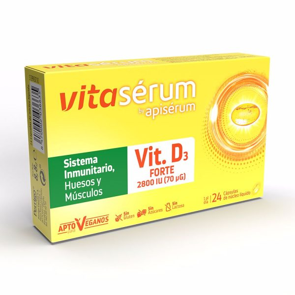 APISÉRUM VITASERUM vit. D3 forte 24 capsules