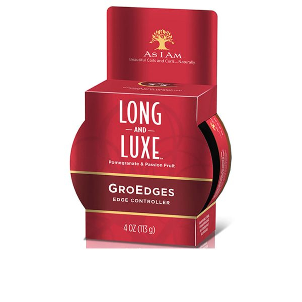 AS I AM LONG AND LUXE pomegrante & passion fruit groedges 113 gr