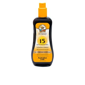 AUSTRALIAN GOLD SUNSCREEN SPF15 sprayöljy kosteuttava kaava 237 ml