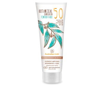 AUSTRALIAN GOLD KASVITIETEELLINEN SPF50 sävytetyt kasvot #keskirusketus