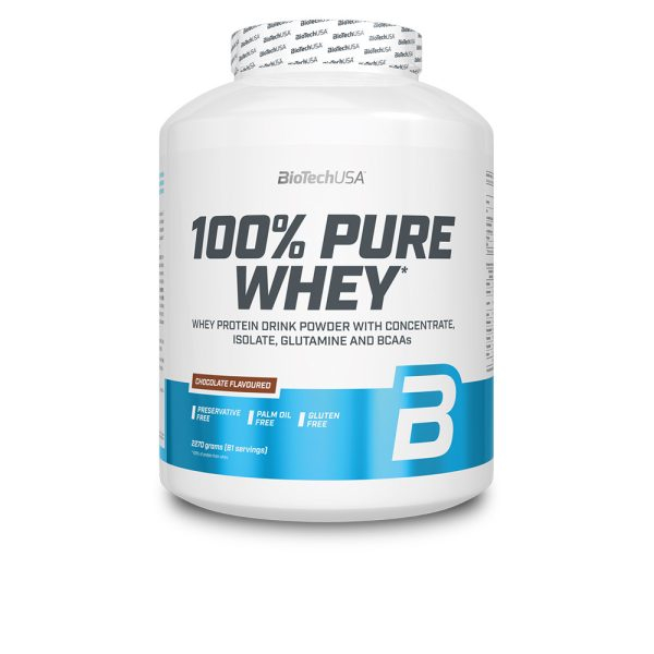 BIOTECH USA 100%PURE WHEY #strawberry 2270 gr