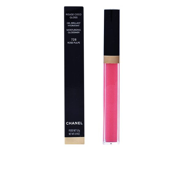 CHANEL ROUGE COCO gloss #728-rose pulpe