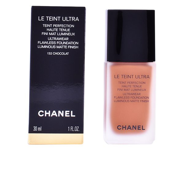 CHANEL LE TEINT ULTRA teint perfection haute tenue #132-chocolat