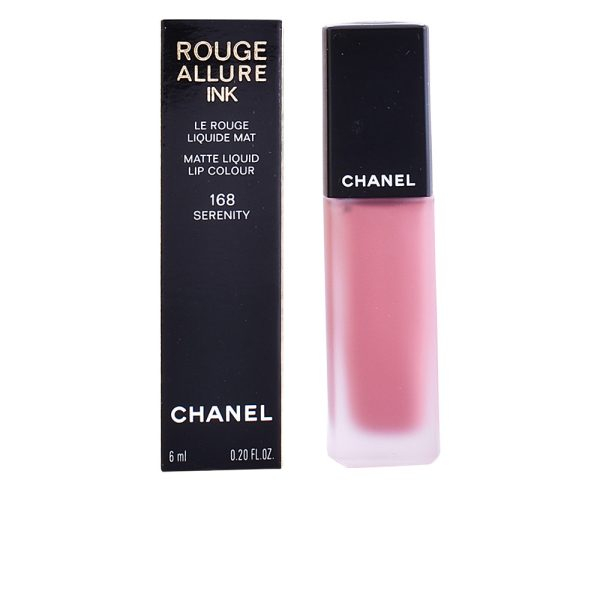 CHANEL ROUGE ALLURE INK le rouge liquide mat #168-serenity