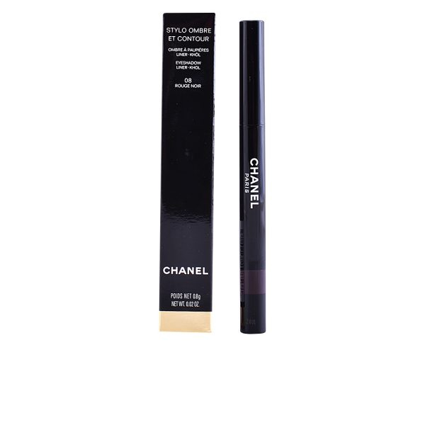 CHANEL STYLO OMBRE ET CONTOUR #08-rouge noir