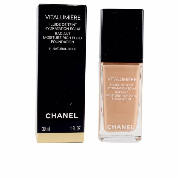 CHANEL VITALUMIRE radiant foundation #41-natural beige