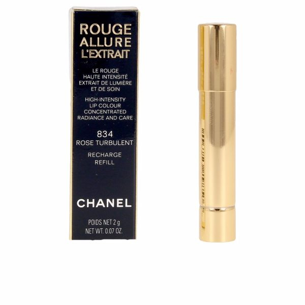 CHANEL ROUGE ALLURE L'EXTRAIT lipstick recharge #rose turbulent-834