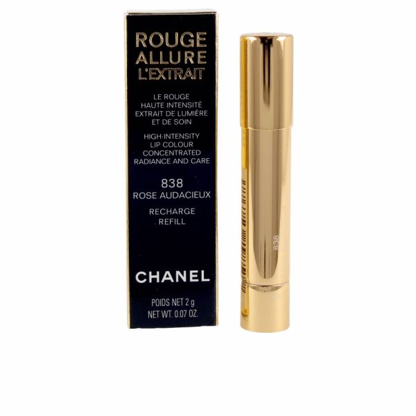 CHANEL ROUGE ALLURE L'EXTRAIT lipstick recharge #rose audacieux-838