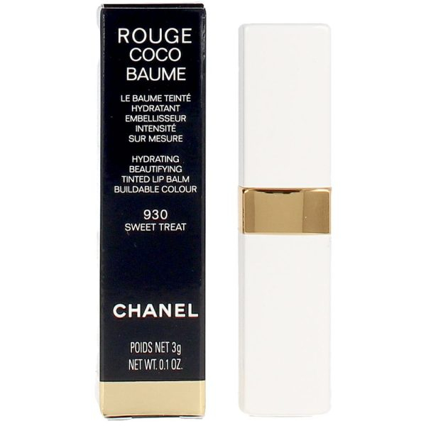 CHANEL ROUGE COCO BAUME hydrating conditioning lip balm #930-sweet treat 3.5 gr