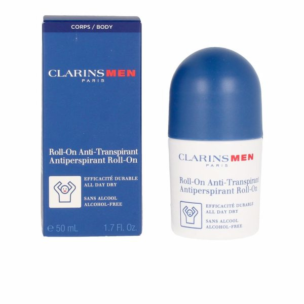 CLARINS MEN deodorant antitranspirante en roll-on 50 ml