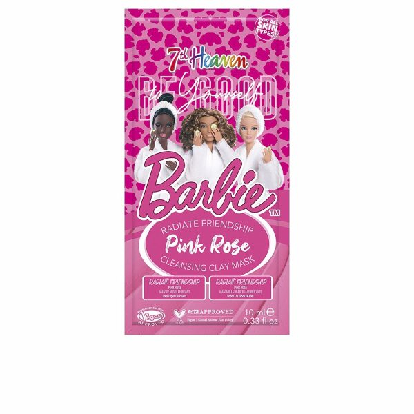 7TH HEAVEN BARBIE pink rose clay mask 10 ml