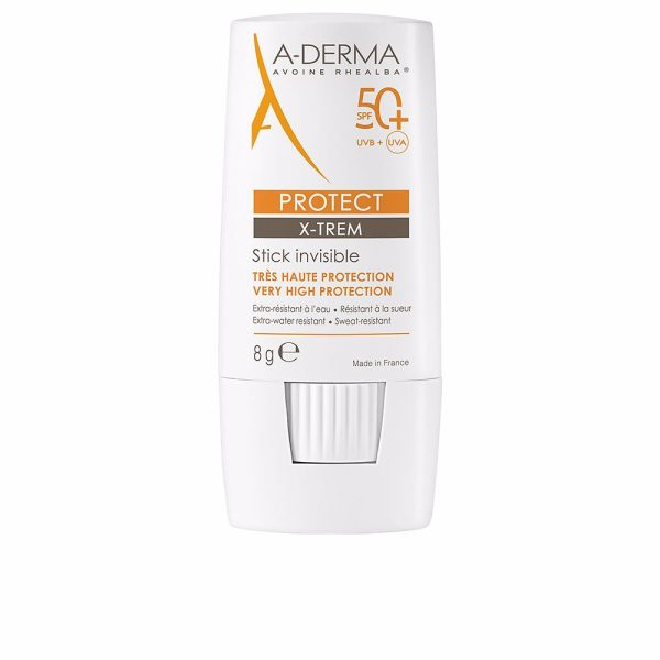 A-DERMA PROTECT X-TREM stick solar invisible SPF50+ 8 gr