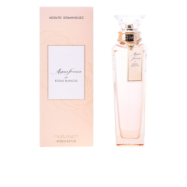 ADOLFO DOMINGUEZ EAU FRAÎCHE DE ROSAS BLANCAS eau de toilette vaporisateur 200 ml