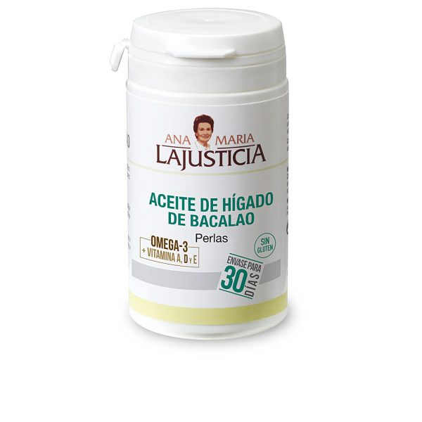 ANA MARÍA LAJUSTICIA OIL DE HIGADO DE BACALAO + VITAMIN E 90 pearls