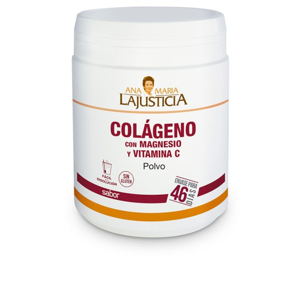 ANA MARÍA LAJUSTICIA COLLAGEN WITH MAGNESIUM + VITAMIN C en powder #strawberry 350 gr