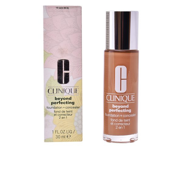 CLINIQUE BEYOND PERFECTING foundation + concealer #18-sand